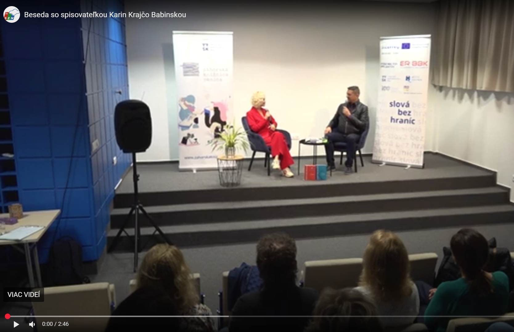 Beseda so spisovateľkou Karin Krajčo Babinskou